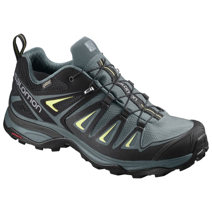 SALOMON X ULTRA 3 GTX® W Philippines - Women's Hiking Shoes - Grey/Black | 309627-JHC